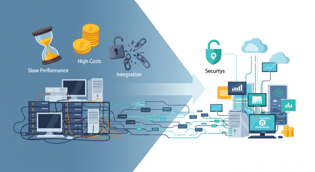 Challenges of legacy systems and need for modernization