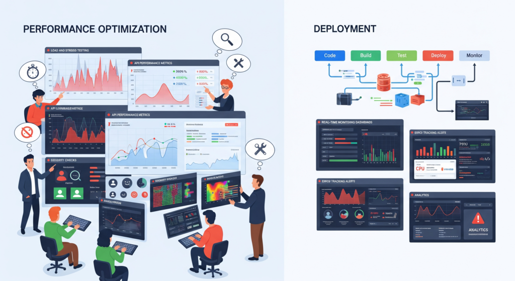 Performance testing and deployment of a modern, secure, and reliable digital platform